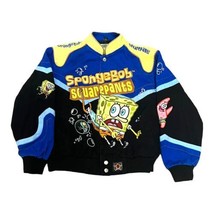 SpongeBob SquarePants Racing Jacket Youth Size M 9-10 Nickelodeon Patrick - £67.25 GBP