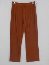 Grace Elements Woman Pants SZ 14W Ochre Orange Comfort Super Flow Bottom... - £7.95 GBP