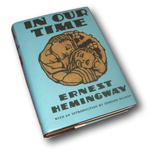 Rare  In Our Time by Ernest Hemingway (1930) 1st Revised Edition Hardcover Book - £400.81 GBP