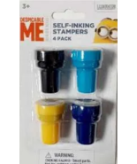 Despicable Me Minions Self Inking Birthday Party Favor Stampers-BOGO SALE-4 Pack