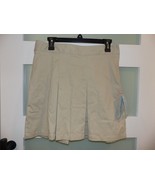 Cat &amp; Jack School Uniform Khaki Skort Adjustable Waist Size 14 Plus NEW - $15.30