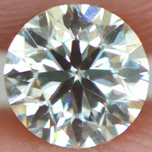 Round Shaped Diamond Loose Natural White 0.38 Carat K Color VS2 HRD Certified - £315.68 GBP