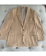 Vintage Camel Hair Tan Blazer Sport Coat 44L - $41.76