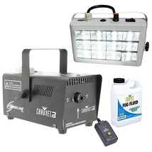 Halloween Chauvet DJ Hurricane 700 Fog Machine H700 + White LED Strobe L... - £81.04 GBP