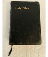 holy bible pronouncing junior concordia 1950’s leather bound Gilded Page... - $959.46 MXN