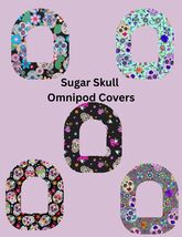 Omnipod Cover Sugar Skulls Theme Style Pack of 5 - $12.99
