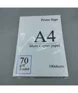 Prime Sign Paper Multipurpose Copy Printer Paper, 70g/㎡, 100 Sheets, White - $209.24 MXN