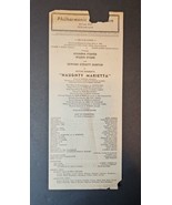 Naughty Marietta May 31st 1948 At The Philharmonic Auditorium Programme - £36.07 GBP