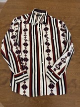 Panhandle Slim Pearl Snap Shirt Men XL Western Aztec Southwestern Cotton... - £45.94 GBP