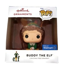 Hallmark Funko Pop Elf BUDDY THE ELF Christmas Tree Ornament Walmart Exc... - $17.57