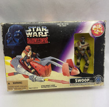New 1996 Kenner Star Wars Shadows Of The Empire Swoop Vehicle With Swoop Trooper - £14.93 GBP