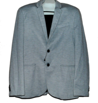 Zara Laght Gray Two Buttons Men&#39;s Jacket Blazer Size US 2 XL - £48.31 GBP