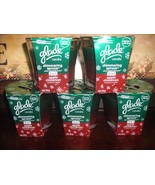 Glade 2 in 1 Glass Jar Candles 5 Shimmering Spruce Apple Cinnamon 4 Oz C... - £24.19 GBP