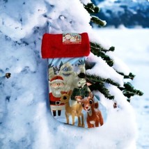 Rudolph The Red-Nosed Reindeer Christmas Stocking 15&quot; Holiday NEW - $11.89