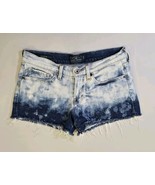 Lucky Brand Los Angeles Women The Cut Off Short Sz 0/25 Denim Acid Washe... - $17.29