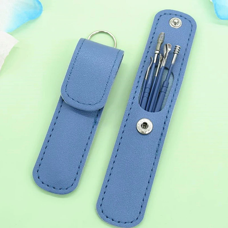 6PCS/Pack Reusable Ear Pick Set Stainless Steel Ear Cleaner  Removal Too... - $40.51