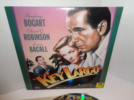 Key- Largo, Humphrey Bogart, 12&quot; Laser Disc, 1991 Edition VG+/EX Condition - $9.99