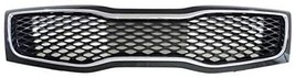 Grille Assembly For 14-16 Kia Optima Hybrid LX Chrome Molding Black Plastic-CAPA - £331.38 GBP