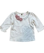Janie and Jack Darling Sophistication Girls Tweed Rosette Top 18-24 Months - $529.20 MXN