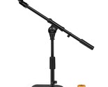 Adjustable Desk Microphone Stand, Weighted Base With Soft Grip Twist Clu... - £41.50 GBP