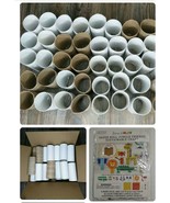 50 Toilet Paper Rolls Tubes Cardboard &amp; DIY Craft Project Kit Home Schoo... - £6.26 GBP