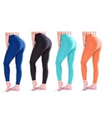 Women&#39;s High Waist Butt Yoga Pants Lifting Leggings Scrunch Ruched Size XL - $13.70 CAD