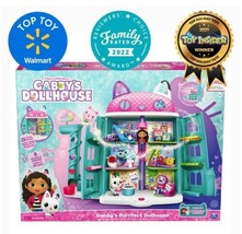 Gabby&#39;s Dollhouse, Purrfect Dollhouse 2-Foot Tall Playset with Sounds Kids Toy - £107.78 GBP