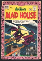 Archie&#39;s Mad House #43 1965-Archie-Bordered witch cover-Shield-Fly-man-Captai... - £29.85 GBP