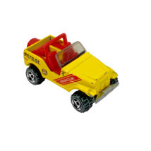 Hot Wheels Surf Patrol Rescue Jeep 1990 Diecast Toy Car Mattel - £3.92 GBP