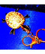 Blinged out rhinestone turtle keychain! Awesome! - $21.78