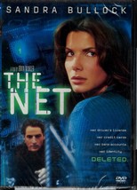 &quot;The Net&quot;, Sandra Bullock, Dennis Miller, 1995 Cyber Thriller, DVD Video... - $9.75