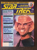 Star Trek - The Next Generation #2 Magazine 1987 Behind The Scenes Vf Nice! - $6.90