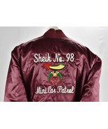Vintage Shriners Mason Jacket Coat Mini Car Patrol Sheik No. 98 2XL Made... - $169.80 CAD