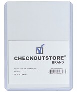 CheckOutStore Clear Protective Toploader Card Protector (3 x 4 in) - $13.10 CAD+