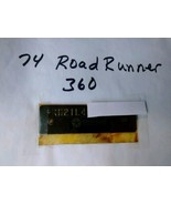 MOPAR 74 PLYMOUTH ROADRUNNER 360 SOUVENIR PLATE,WALL ART - $4,759.12 MXN