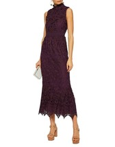 NWT 100% AUTH Anna Sui Romantique Ruffled Crocheted Lace Maxi Dress Sz 6 - $354.42