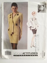 Vogue Attitudes International Myrene de Premonville #2955 Jacket Skirt Size 6-10 - £15.06 GBP