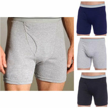 Mens Briefs Soft Panties Comfort Cotton Blend SOFT Underwear Boxer S~3XL 3pcs - £10.54 GBP+