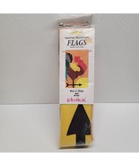 Vintage Farm Rooster Rise &amp; Shine Go Fly a Kite Inc. Decorative Hanging ... - $17.72