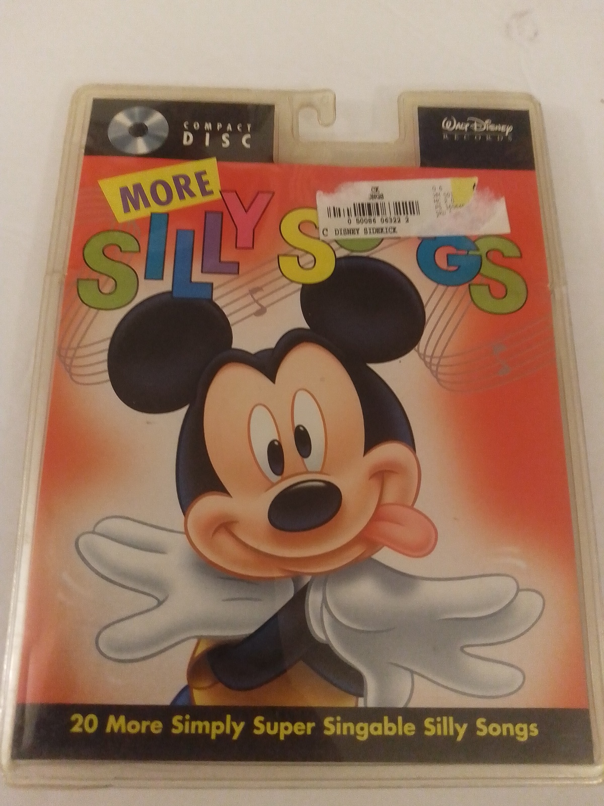 Disney More Silly Songs 20 More Simply Super Singable Silly Songs Audio CD New