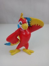 2000 Rain Forest Cafe RFC Red Parrot Macaw 3.5&quot;   - £4.60 GBP