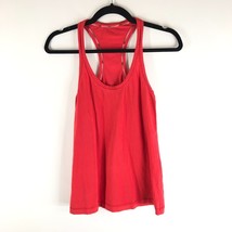 Lululemon Cool Racerback Tank Top Athletic Work Out Red 4 - £15.34 GBP