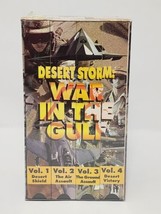 Desert Storm War In The Gulf Volume 1-4 Set of VHS Tapes 1997 Video Ordn... - £54.36 GBP