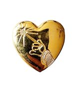 2001 Disney Variety Club Pin Heart Arm &amp; Star Tip Wand Gold Tone Vintage... - $363.77 MXN