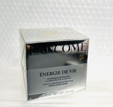 Lancome Energie De Vie Illuminating &amp; Purifying Exfoliating Mask 75 ml /... - $29.00