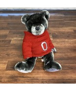 Vintage Velvete by Greek Hunter Ohio State Bear 8&#39;&#39; Stuffed Animal ... - $34.04 CAD