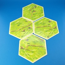 Settlers Catan 3061 Resource Terrain Tiles Pasture Wool Replacement Game Piece - $5.53