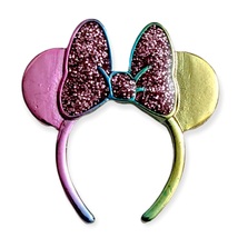 Minnie Mouse Disney Pin: Iridescent Rainbow Ears - £15.55 GBP