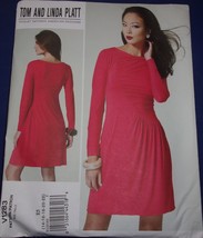 Vogue Misses Dress Size 14-22 #V1283 Uncut - £5.48 GBP