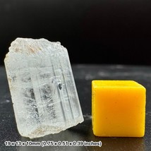 Grade A Aquamarine Crystal Specimen, Pakistan - 100% Genuine with COA - £13.66 GBP